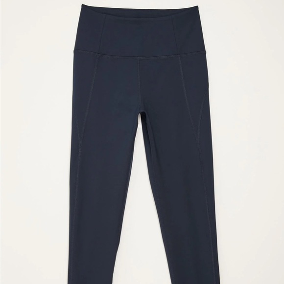 Girlfriend Collective High rise compressive leggings in Navy - Picture 2 of 3